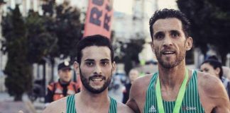 Gran 'debut' del atleta de Nigrán, Iván Roade Lago, en la Medio Maratón de Vigo