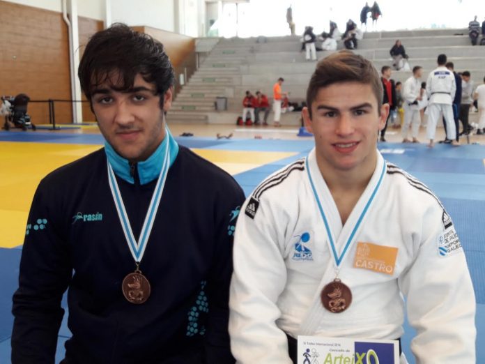 El Club de Judo Baixo Miño logra dos medallas en Arteixo