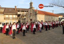 Donas celebra la festividad de Santa Eulalia Rondalla Chaín