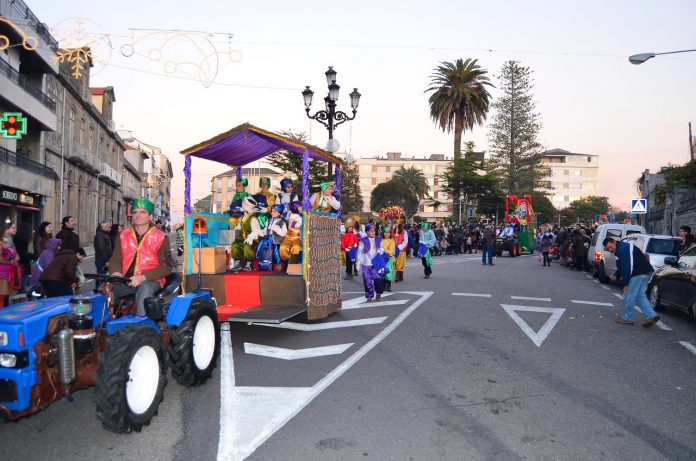 La Cabalgata de Reyes Magos y la Recepción Real despedirán la Navidad en A Guarda
