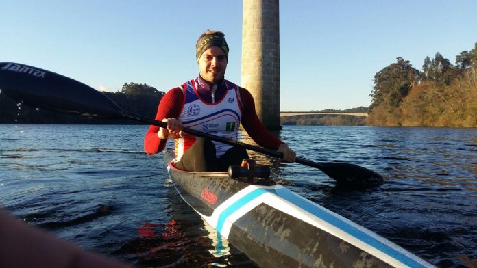 El palista asturiano Emilio Llamedo, nuevo fichaje del Kayak Tudense