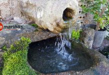 A Guarda restringe el uso del agua por la sequía y cierra duchas, fuentes y el riego municipal