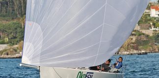Vuelve la Liga de Invierno Clase J80 a la bahía de Baiona