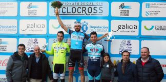 El baionés Adrián Valverde, segundo en el Campeonato de Galicia de Ciclocross