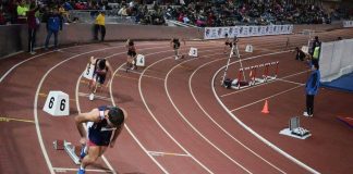 Triunfo en los 200 metros del guardés Sergio Rodríguez en Salamanca