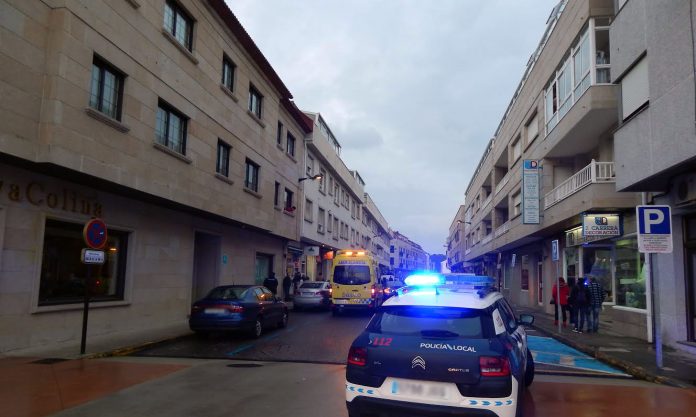 accidente-tomino-atropello-peaton Herido un peatón al ser atropellado por un vehículo que estacionaba en Tomiño