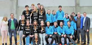 Baiona, talismán para el bádminton gallego