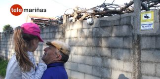 Preocupación vecinal en Vilariño por la colocación de cámaras que graban un camino de uso público