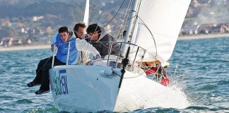 La Liga de Invierno Clase J80 llega a su ecuador este sábado en Baiona