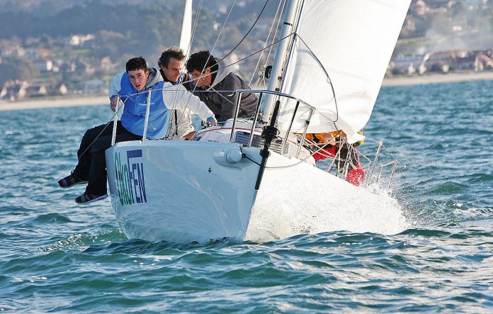 La Liga de Invierno Clase J80 llega a su ecuador este sábado en Baiona