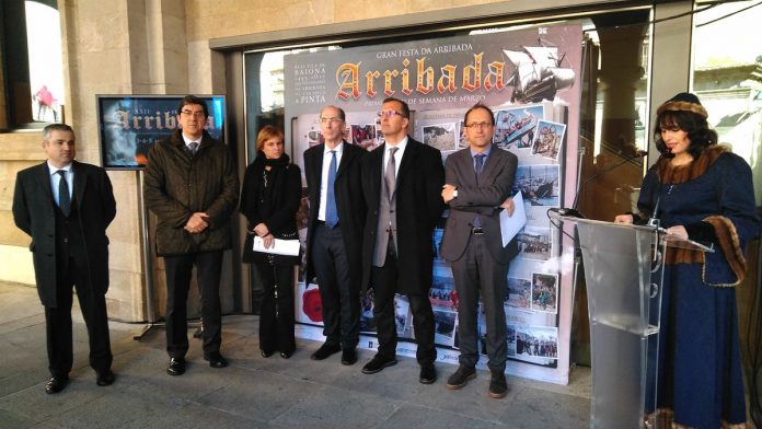 Baiona invita a toda Galicia a participar en la XXII Festa da Arribada