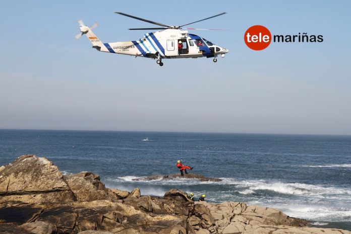 Simulacro del Pesca 1 en A Guarda