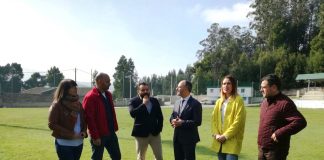 El diputado David Regades visita en Gondomar las obras financiadas por la Diputación