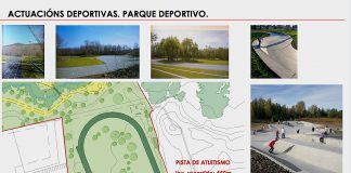 Infografía de la zona deportiva en Porto do Molle que incluirá una nueva pista de skate