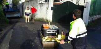 Comienzan las obras en la red de saneamientos y reparaciones de caminos en Baiona