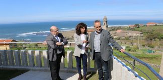 Rematan las obras de mejora del entorno de la Casa Consistorial de Oia