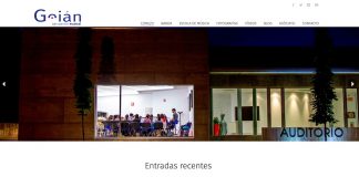 La Agrupación Musical de Goián estrena nueva página web