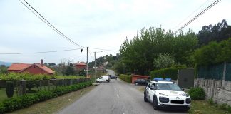Dos heridos leves en un accidente de tráfico en Tomiño