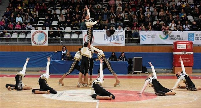 El Club Patinaxe Artística Gondomar brilla con luz propia