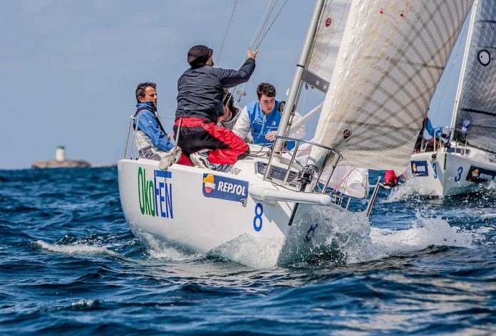 gandara_vence_j80_trofeo_repsol Los barcos de Bosch brillan en la apertura del Trofeo Repsol