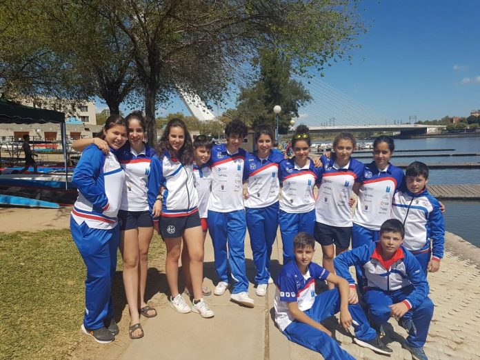 kayak-tudense-en-sevilla Buenos resultados para el Kayak Tudense en Sevilla