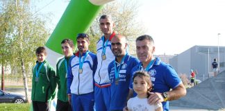 El Kayak Tudense conquista seis medallas en el II Open Cidade de Pontevedra de media maratón