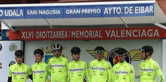 Diego González, del Rías Baixas de Nigrán, batalló en la fuga del día en el Memorial Valenciaga