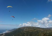 Herido un parapentista tras sufrir una caída en O Rosal