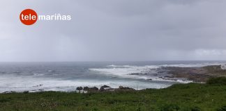 El temporal deja vientos superiores a los 95 km/h en Oia
