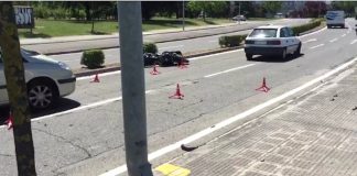 Un joven de A Guarda fallece en un accidente de moto en Pamplona