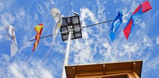 La bandera azul ondeará en el Monte Real Club de Yates de Baiona