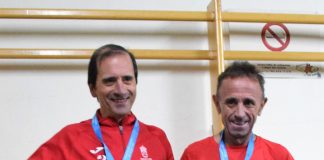 Los veteranos Manuel Flores y Antonio Pena se proclaman campeones gallegos de atletismo en Ourense