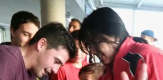 La rapada del presidente del Vilariño tras su promesa por el ascenso