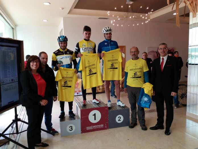 general-1 El ciclista de O Rosal Raúl Fernández, el más rápido en la cronoescalada celebrada en Oia con final en el alto de A Groba