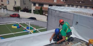 Solucionan los problemas de las goteras en la guardería municipal de Nigrán