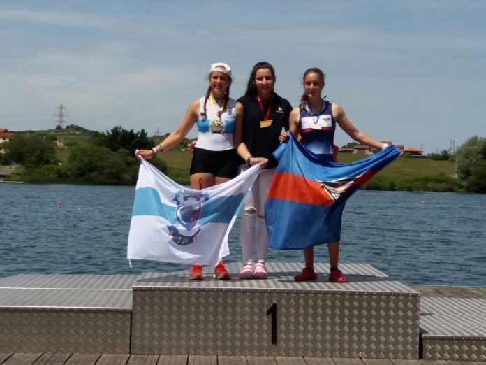 Buen balance para el Club Remo do Miño de Tui-Seta en Trasona