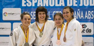 Medalla de bronce para la judoca guardesa Tecla Cadilla en el Campeonato de España