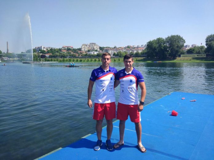 Aarón Diéguez y Brais Casás, del Kayak Tudense, al Campeonato de Europa Sub-23