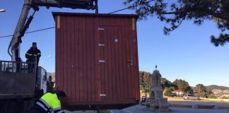 Nigrán instala nuevos aseos en los principales arenales del municipio y mejora la accesibilidad en Playa América