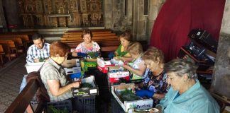 Baiona impulsa las alfombras de 'Corpus Christi' con ayudas de 200 euros