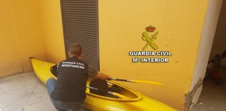 Dos detenidos por robar una piragua en A Guarda