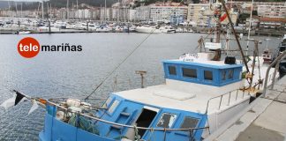 Rescatada la tripulación de un pesquero de A Guarda tras naufragar frente a la costa de Nigrán