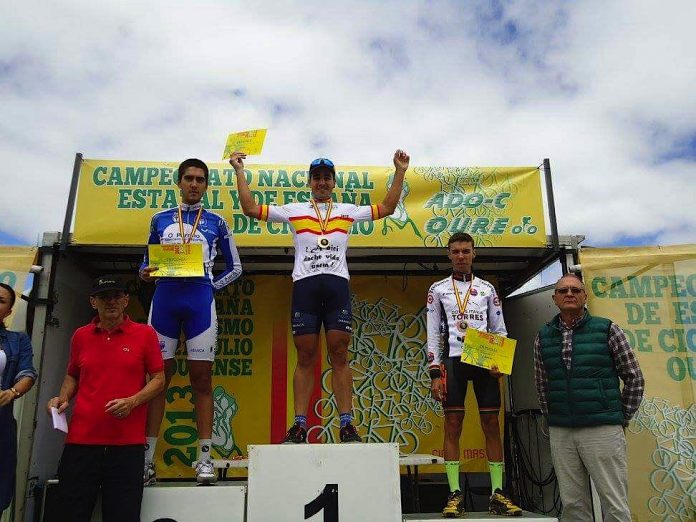 Aser Estévez, campeón de España contrarreloj Open