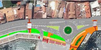 Baiona contará con una nueva glorieta para facilitar el acceso al puerto pesquero