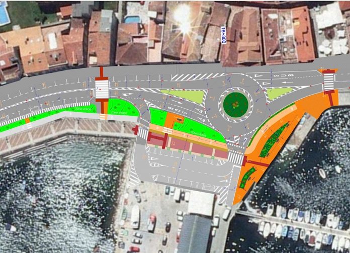 nueva_glorieta_baiona Baiona contará con una nueva glorieta para facilitar el acceso al puerto pesquero