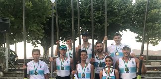 Oro y plata para el club Remo do Miño de Tuy-Seta en la Rowers Fest celebrada en Caminha