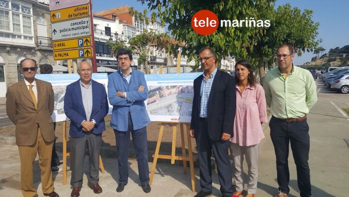 Finaliza la primera fase de las obras en las travesías de la carretera PO-552 en Baiona