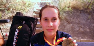 La baionesa Silvia Marcote gana el campeonato de España de tiro con arco 3D Sub 14