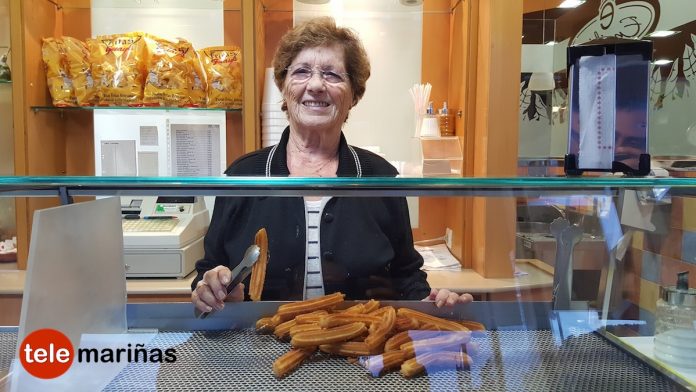 dolores_leyenda_churrera_de_baiona Dolores Leyenda, toda una vida haciendo churros en Baiona