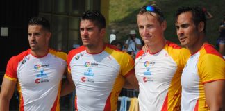 Cristian Toro y Rodrigo Germade, subcampeones del mundo en k4 500